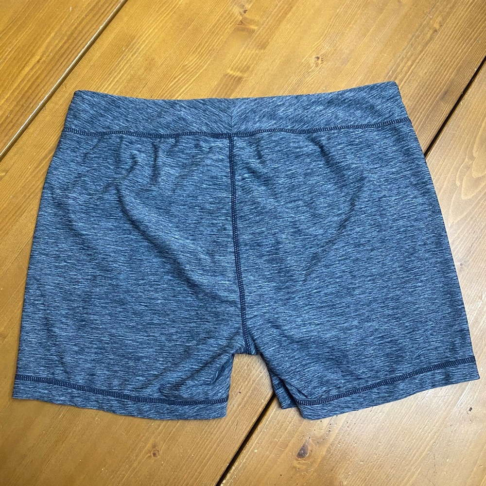 Duluth Trading Co Women's Blue Bike Shorts - Picture 2 of 3